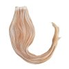 Rovné vlasy #27/30/613 blond-svetlá blond-hnedá melír 70cm na našívanie