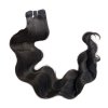 Vlnité česateľné #1B čierne 60cm Brazilian Wave