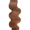 Vlnité česateľné Chestnut gaštanovo hnedá 60cm Brazilian Wave