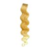 Vlnité česateľné T27/613 blond-svetlá blond ombré 60cm Brazilian Wave