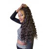 Ariel (Jessica) brčky #8 tmavo hnedé 60cm Crochet Braids kučery