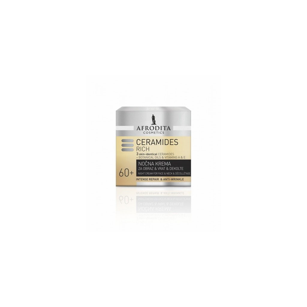 CERAMIDES RICH Night cream for face, neck and décolletage
