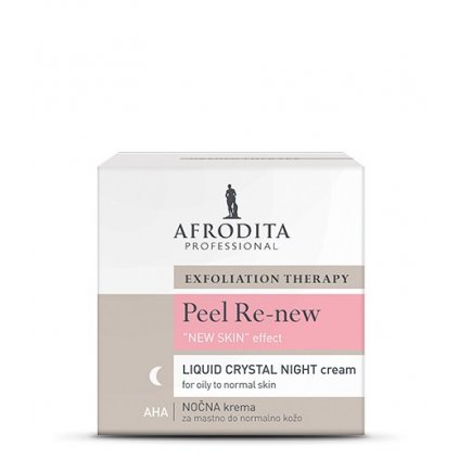 Peel Re New LIQUID CRYSTAL NIGHT Cream for oily to normal skin