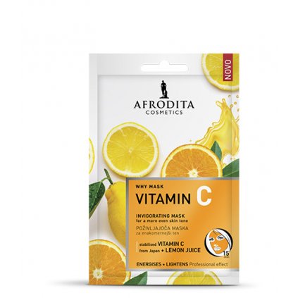 VITAMIN C Invigorating mask for a more even skin tone