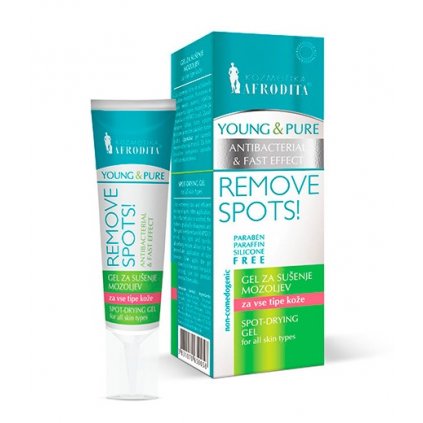 Young & Pure ACNE DRYING GEL REMOVE SPOTS!