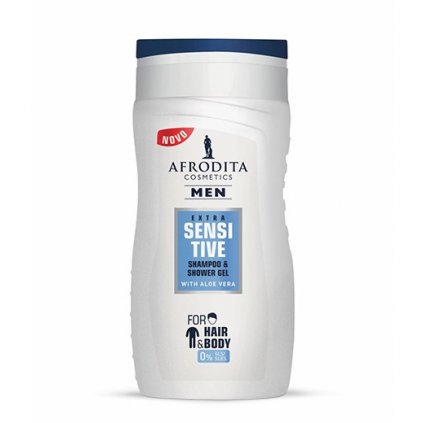 MEN EXTRA SENSITIVE SHAMPOO AND SHOWER GEL new