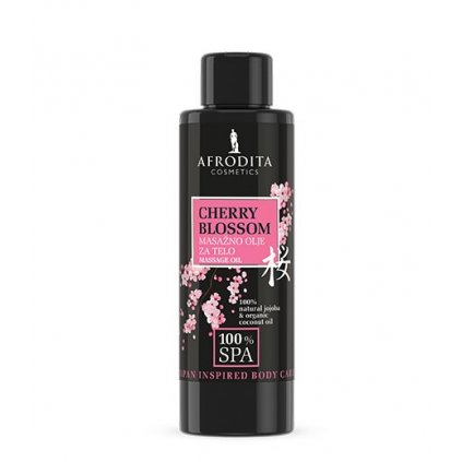 100% Spa Cherry Blossom Massage Oil