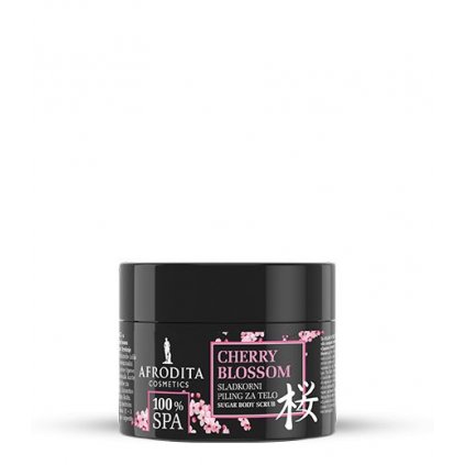 100% Spa Cherry Blossom Sugar Body Scrub