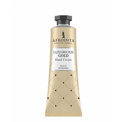 LUXURIOUS GOLD Refined anti ageing hand cream with gold pigments