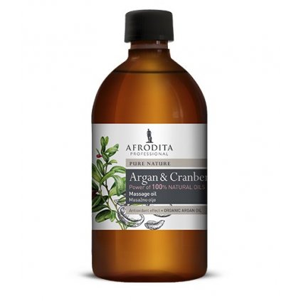 Massage Oil Argan & Cranberry