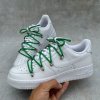 AF1 X Overlaced "Forest green"