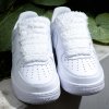 AF1 X FLUFFY LACES "White"