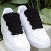 AF1 X FLUFFY LACES "Black"