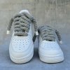 AF1 X ROPE LACES "Light grey"