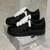 AF1 X ROPE LACES "Black&White"