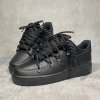 AF1 X RL OVERLACED V1 "Black on black"