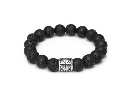 13316 mineralni koralkovy naramek z lavoveho kamene mink165 21