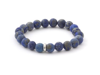 13394 mineralni koralkovy naramek z lapisu lazuli mink42 17