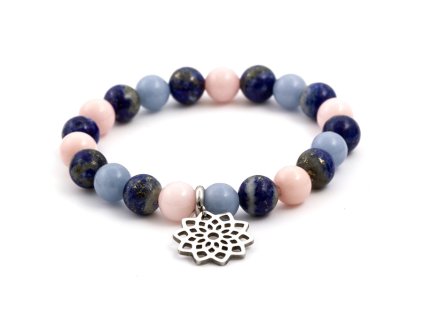 13433 mineralni koralkovy naramek z jadeitu lapisu lazuli a angelitu mink70 17