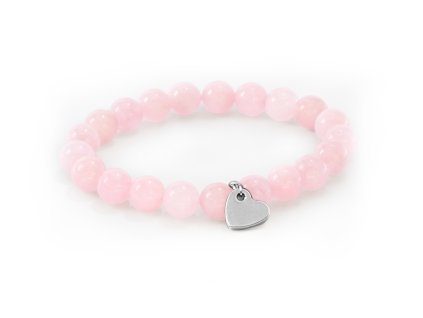 13463 mineralni koralkovy naramek z ruzeninu mink81 17