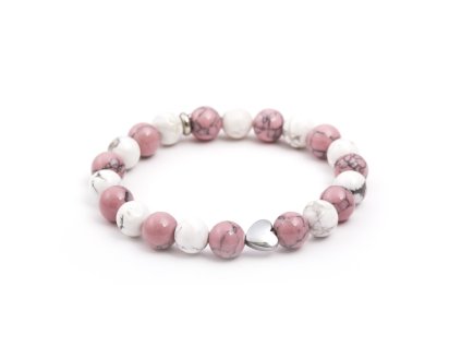 13487 mineralni koralkovy naramek z howlitu mink91 17