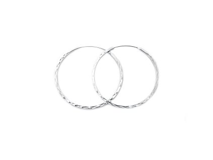 13532 13532 nezne stribrne kruhove nausnice aguc2439 scs prumer 30 mm 1 47 g