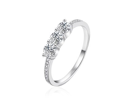 14777 elegantni stribrny prsten se zirkony agt r39w velikost 52 1 72 g