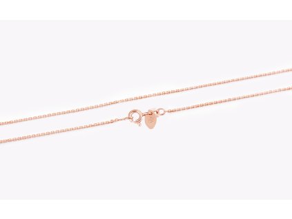 Pozlacený stříbrný řetízek Anker AGS1286 ROSE (Délka 42 cm  (1,25 g))