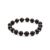 13097 koralkovy naramek z cerneho onyxu mink24 velikost 17 cm