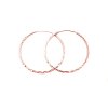 13538 13538 nezne ruzove pozlacene kruhove nausnice aguc2439 scs rose prumer 30 mm 1 45 g