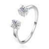 14666 elegantni otevreny prsten se zirkony agt r01w velikost 42 52 1 67 g