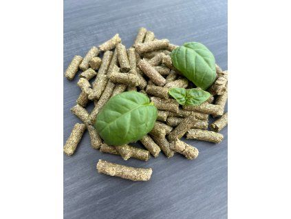 Granule s bazalkou