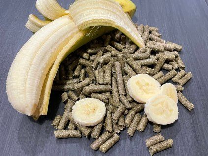 Granule s obsahem banánu
