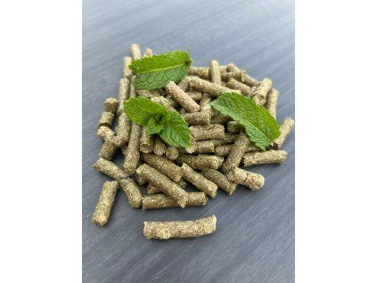 Granule s obsahem máty