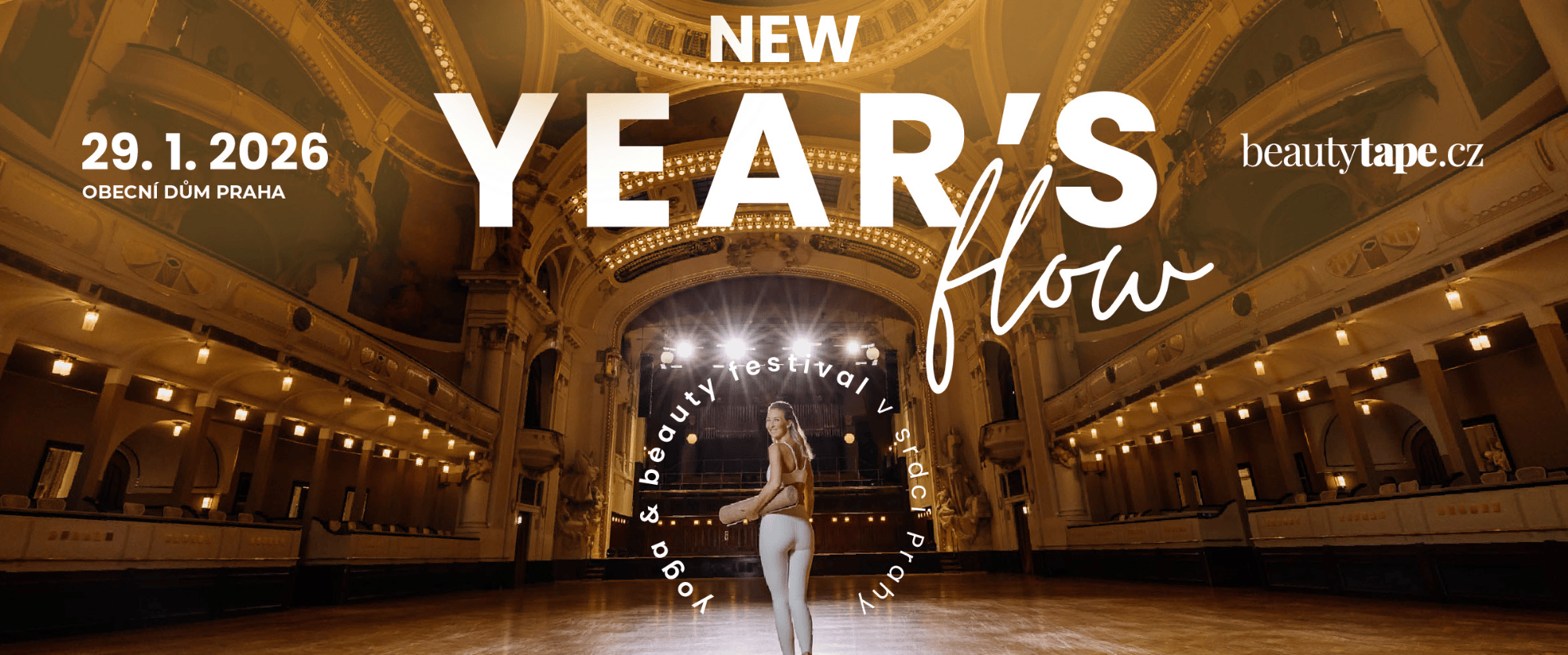 Navštivte nás v rámci veletrhu New Year’s Flow: Yoga & Beauty Festival