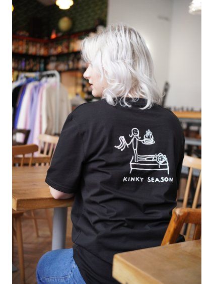 Triko Kinky season černé unisex