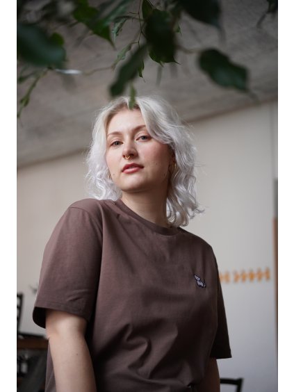 Triko Kočička mocha unisex