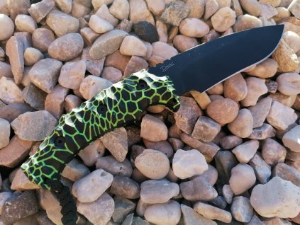 DACHS KNIVES CHARON III ZELENÁ - pevný nůž