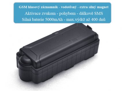 gsm zaznamnik 5000mah 1
