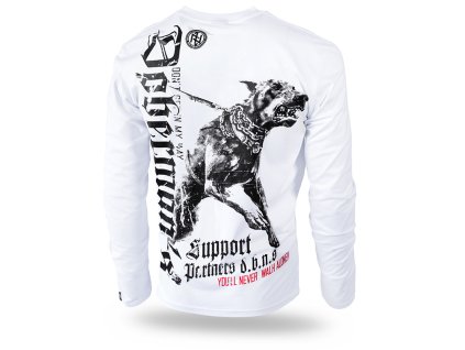 LONGSLEEVE DOBERMANS SUPPORT (size M, code-on-card LS220B)