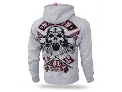 MIKINA S KAPUCÍ NATION REBELL (size M, code-on-card BZ184E)