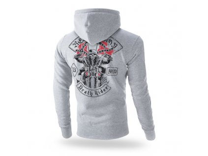 MIKINA S KAPUCÍ DEATH RIDER (size M, code-on-card BZ123E)