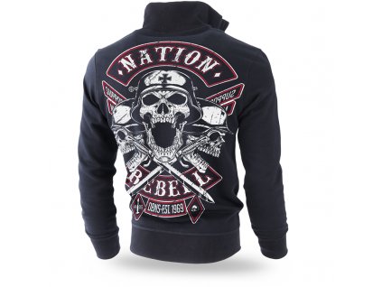 KLASICKÁ MIKINA NA ZIP NATION REBELL (size M, code-on-card BCZ184A)