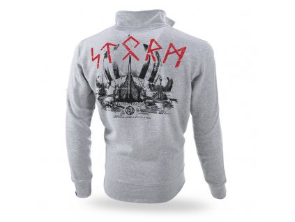 KLASICKÁ MIKINA NA ZIP INVASION (size M, code-on-card BCZ147E)