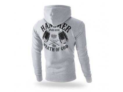 Mikina na zip s kapucí THOR HAMMER (size M, code-on-card BZ298E)