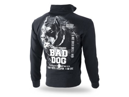 Klasická mikina na zip Bad Dog