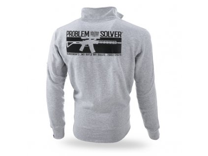 Klasická mikina na zip Problem Solver (size M, code-on-card BCZ331E)
