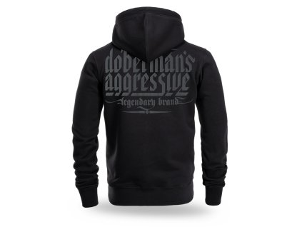 Mikina na zip s kapucí Swelling Logo (size M, code-on-card BZ351A)