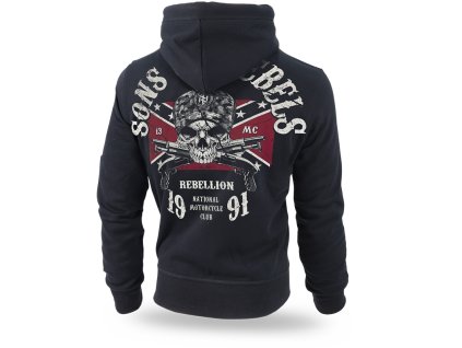 MIKINA S KAPUCÍ SONS OF REBELS, vel. M