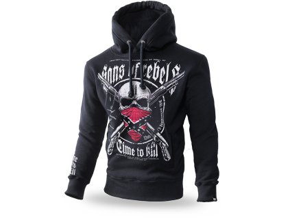 MIKINA S KAPUCÍ TIME TO KILL, vel. L